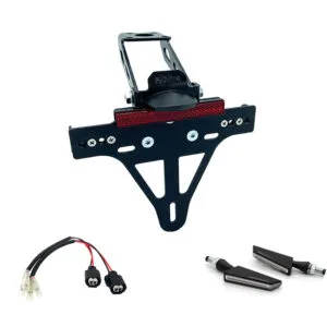 Kennzeichenhalter-Blinker-Kit BSQN für Kawasaki ZX-4RR, Typ ZX400P, Modelljahr 2024