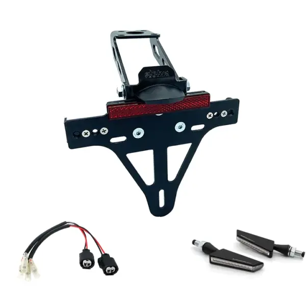 Kennzeichenhalter-Blinker-Kit BSQN für Kawasaki ZX-4RR, Typ ZX400P, Modelljahr 2024
