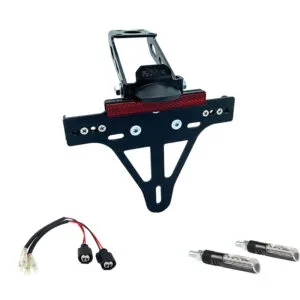 Kennzeichenhalter-Blinker-Kit IDEA für Kawasaki ZX-4RR, Typ ZX400P, Modelljahr 2024