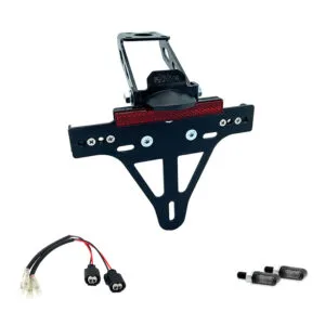 Kennzeichenhalter-Blinker-Kit M-LED für Kawasaki ZX-4RR, Typ ZX400P, Modelljahr 2024