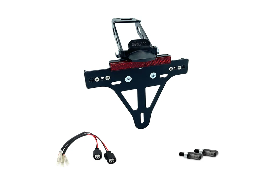 Kennzeichenhalter-Blinker-Kit M-LED für Kawasaki ZX-4RR, Typ ZX400P, Modelljahr 2024