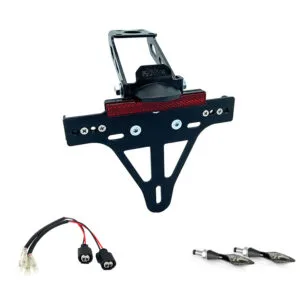Kennzeichenhalter-Blinker-Kit X-LED für Kawasaki ZX-4RR, Typ ZX400P, Modelljahr 2024