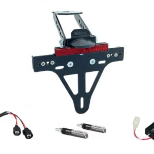 Kennzeichenhalter-Blinker-Kit IDEA Kawasaki Z1000SX ab Modelljahr 2011 bzw. Ninja 1000SX ab Modelljahr 2020 (Hinten)