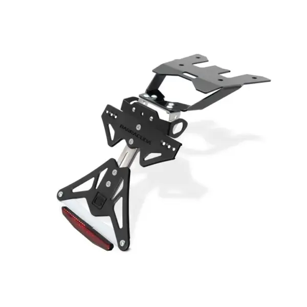 Barracuda Kennzeichenhalter für Honda Africa Twin 2021-, XL750 Transalp 2023- zur Verwendung mit originalen Blinkern ab Bj. 2020 -