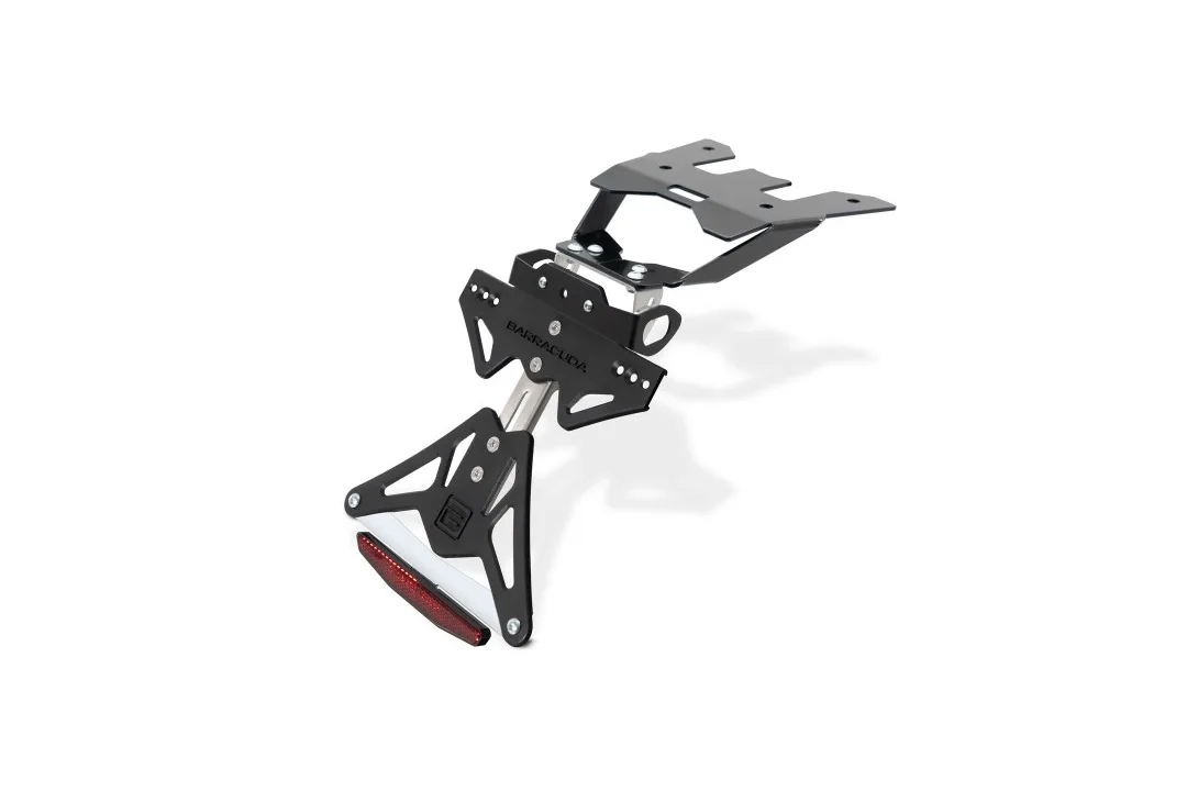 Barracuda Kennzeichenhalter für Honda Africa Twin 2021-, XL750 Transalp 2023- zur Verwendung mit originalen Blinkern ab Bj. 2020 -
