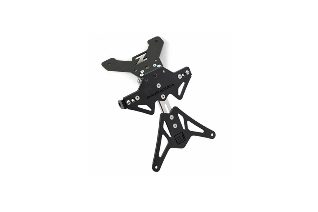 Barracuda Kennzeichenhalter für Kawasaki Z1000 2007-2009 / Z750 2007-2014 / Z750R 2011-2015 ab Bj. 2007 - 2009