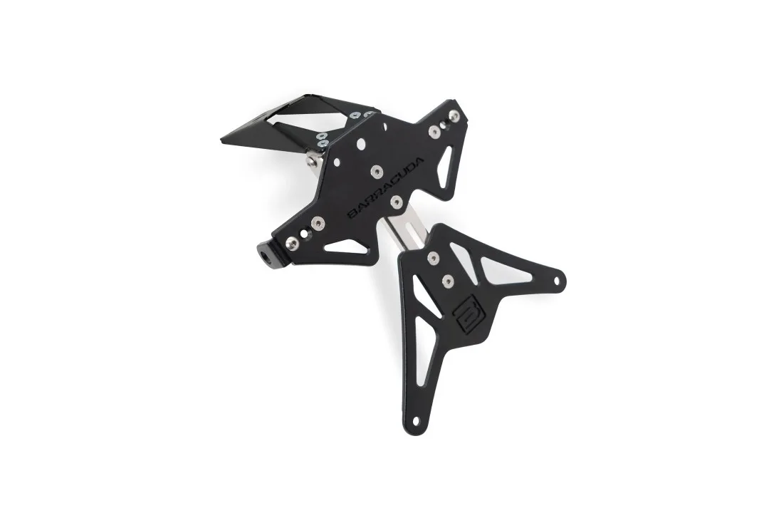 Barracuda Kennzeichenhalter zur Verwendung mit Zubehör-Blinkern für Kawasaki Z650 Ninja 2017-2019 ab Bj. 2017 - 2018