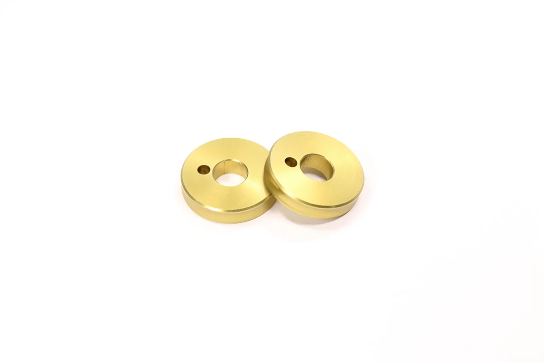 Gilles Tooling RGK Farbscheiben-Kit für Fußrastenanlagen (2 Stück), gold