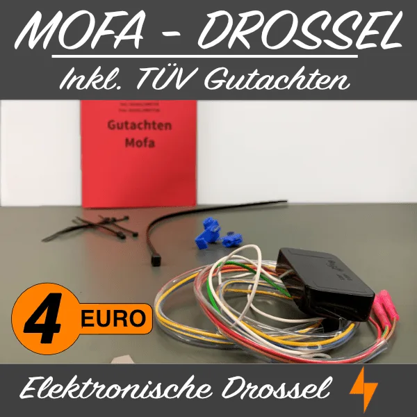 Mofadrossel Elektronisch für PEUGEOT Streetzone 2T E4 K1 / AE / LA ab Baujahr 2019- EURO 4