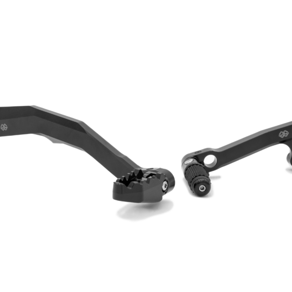 GILLES RCT Schalt- und Bremshebel- KIT D05 in schwarz, für Ducati DesertX 2022 ab Bj. 2022 -