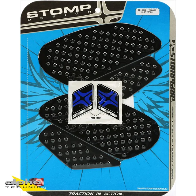 Stompgrip schwarz, für Yamaha, YZF-R6, 2006-2007 ab Bj. 2006 - 2007