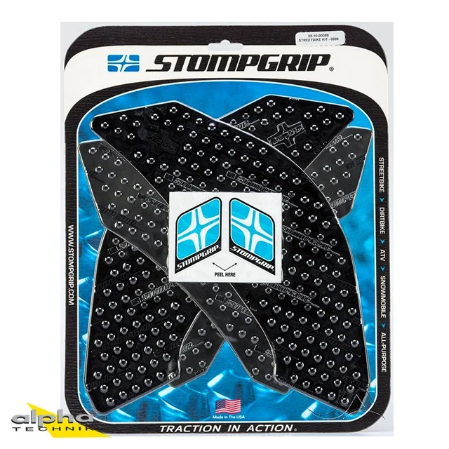 Stompgrip schwarz, Volcano, für Yamaha XJ6 Diversion (F), 2009-2015 ab Bj. 2009 - 2012
