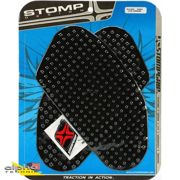 Stompgrip schwarz, Volcano, für Honda CBR600RR, 2003-2006 ab Bj. 2003 - 2006
