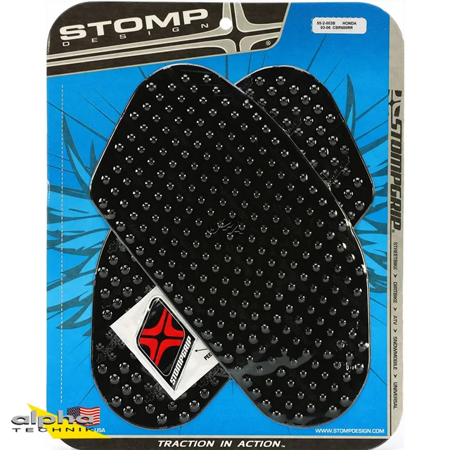Stompgrip schwarz, Volcano, für Honda CBR600RR, 2003-2006 ab Bj. 2003 - 2006