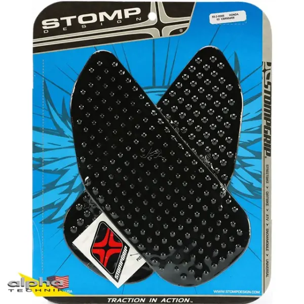 Stompgrip schwarz, Volcano, für Honda CBR954RR, 2002-2003 ab Bj. 2002 - 2003