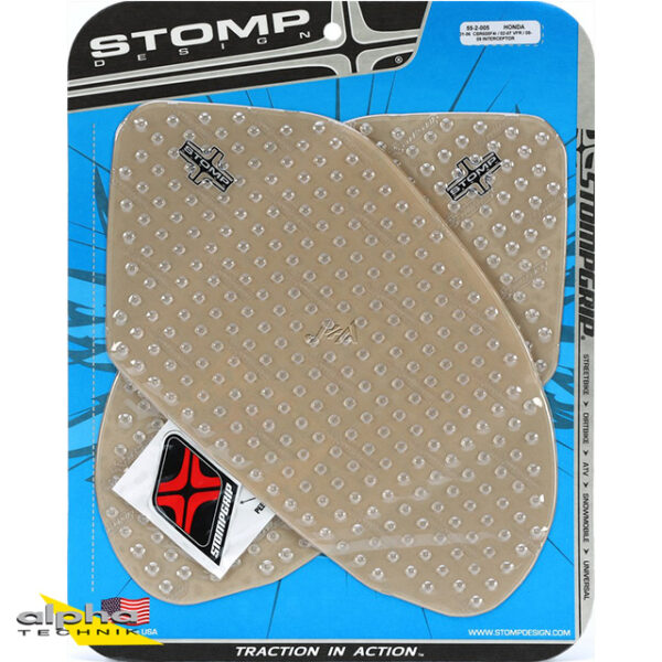 Stompgrip klar, Volcano, für Honda CBR600F, 2000- und VFR800, 2002-2013 ab Bj. 2000 -