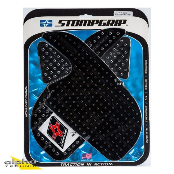 Stompgrip schwarz, Volcano, für Honda CBR600RR, 2013-2023 ab Bj. 2013 - 2023