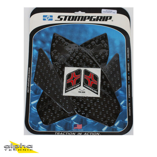 Stompgrip schwarz, Volcano, für Honda Honda CBR500R / CB500F / CB400F, 2013-2015 ab Bj. 2013 - 2015