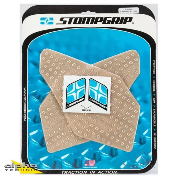Stompgrip klar, Volcano, für Honda GL1800 Gold Wing, 2012-2017, GL1800 Gold Wing F6B, 2013-2016, und Kawasaki Versys-X 300, 2017-2025 ab Bj. 2012 - 2017