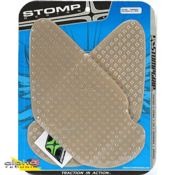 Stompgrip klar, Volcano, für Kawasaki ZX6R(R), 2005-2006 ab Bj. 2005 - 2006