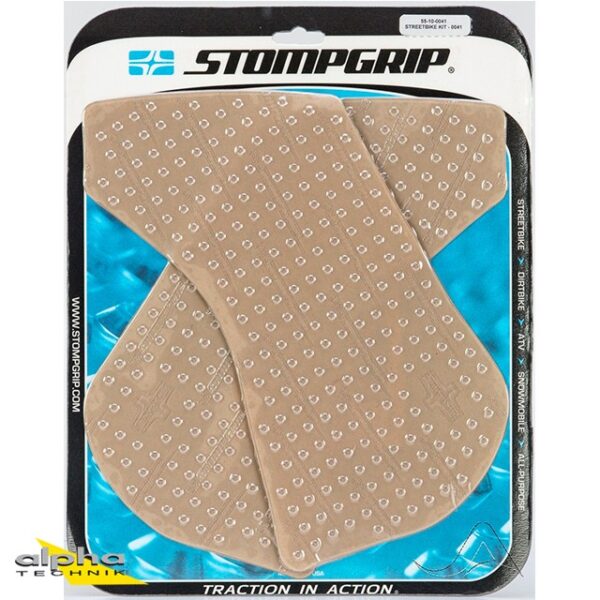 Stompgrip klar, Volcano, für Kawasaki KLR650, 2000-2018 ab Bj. 2000 - 2003