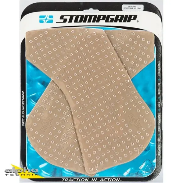 Stompgrip klar, Volcano, für Kawasaki KLR650, 2000-2018 ab Bj. 2000 - 2003