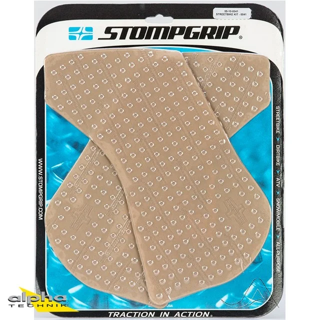 Stompgrip klar, Volcano, für Kawasaki KLR650, 2000-2018 ab Bj. 2000 - 2003