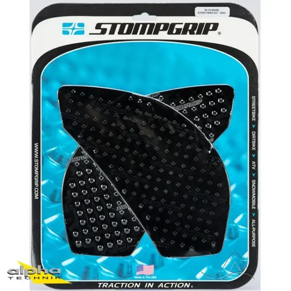 Stompgrip schwarz, Volcano, für Kawasaki, ER6f, ER6n, Ninja 650, 2012-2016 ab Bj. 2012 - 2016
