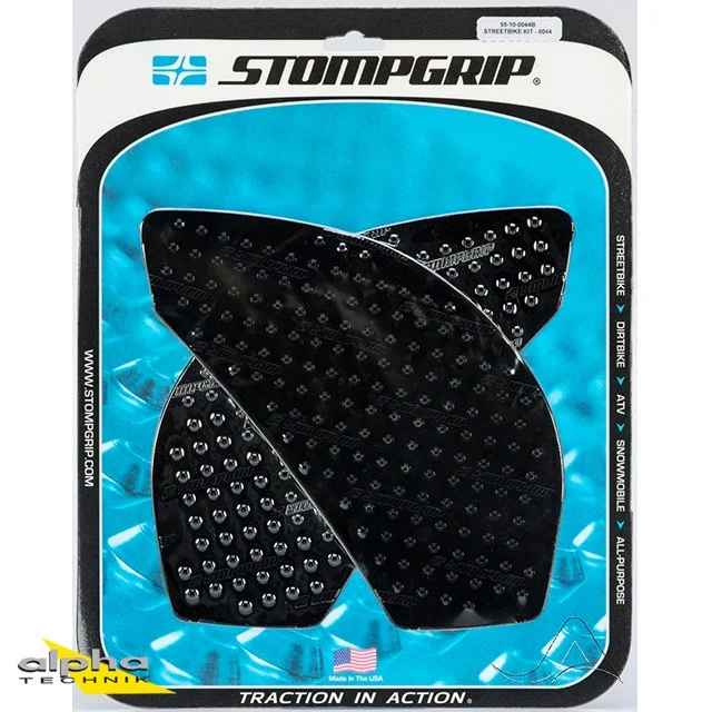 Stompgrip schwarz, Volcano, für Kawasaki, ER6f, ER6n, Ninja 650, 2012-2016 ab Bj. 2012 - 2016