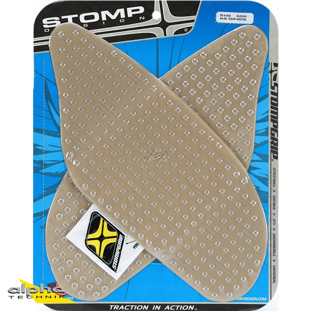 Stompgrip klar, Volcano, für Suzuki GSXR600, 750, 2004-2005 ab Bj. 2004 - 2005