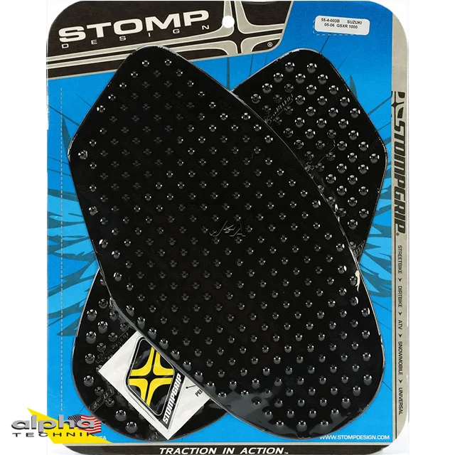 Stompgrip schwarz, Volcano, für Suzuki GSX-R 1000, 2005-2006 ab Bj. 2005 - 2006