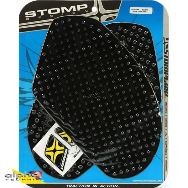 Stompgrip schwarz, Volcano, für Suzuki GSX-R1000, 2003-2004 ab Bj. 2003 - 2004