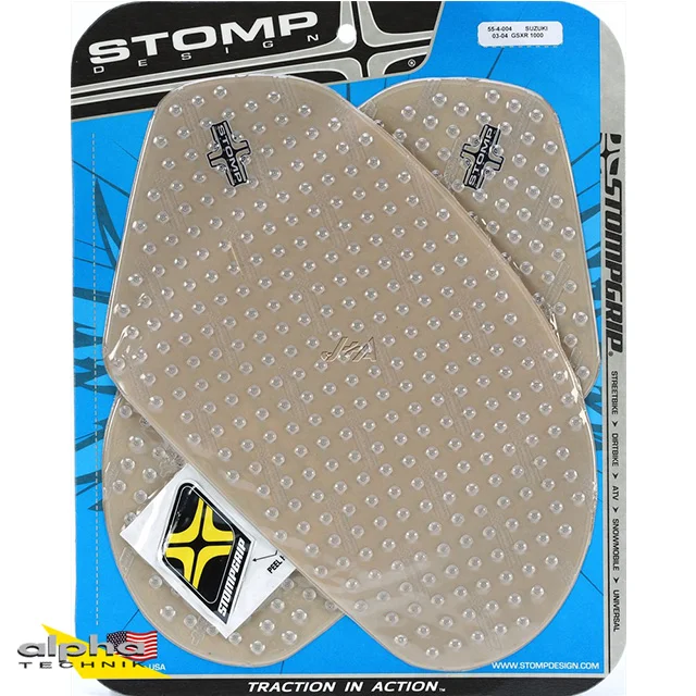 Stompgrip klar, Volcano, für Suzuki GSX-R1000, 2003-2004 ab Bj. 2003 - 2004