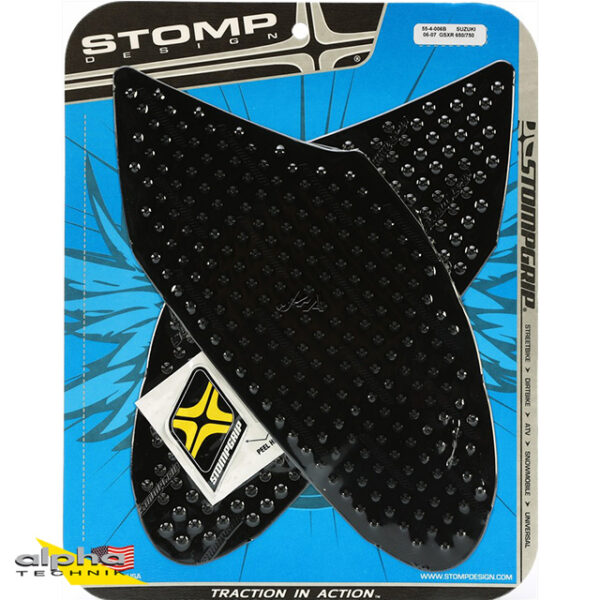 Stompgrip schwarz, Volcano, für Suzuki GSX-R600, 750, 2006-2007 ab Bj. 2006 - 2007