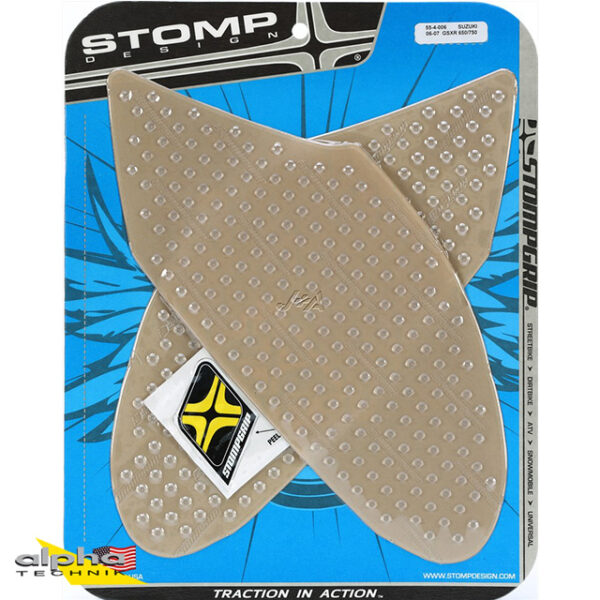 Stompgrip klar, Volcano, für Suzuki GSX-R600, 750, 2006-2007 ab Bj. 2006 - 2007