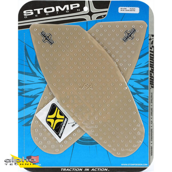 Stompgrip klar, Volcano, für Suzuki GSXR600, 2008-2010 ab Bj. 2008 - 2010