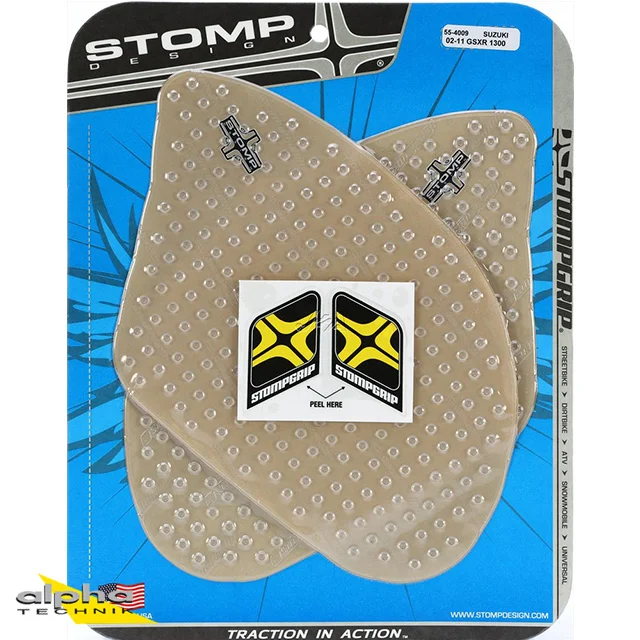 Stompgrip klar, Volcano, für Suzuki GSX1300R Hayabusa, 1999-2016 ab Bj. 1999 - 2012