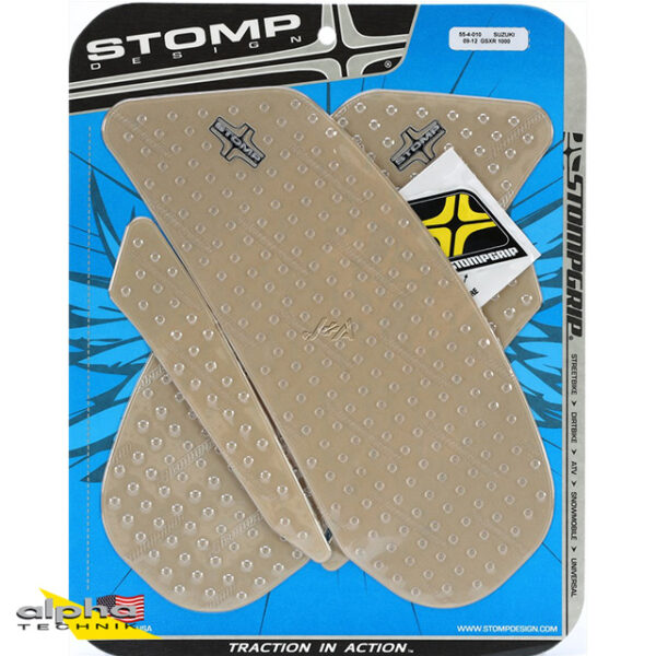 Stompgrip klar, Volcano, für Suzuki GSX-R1000, 2009-2016 ab Bj. 2009 - 2016