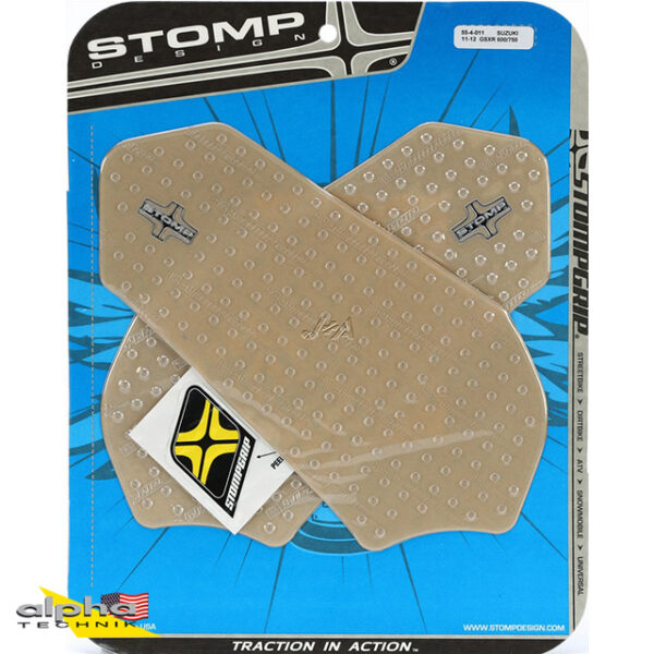 Stompgrip klar, Volcano, für Suzuki GSXR600, 750, 2011-2025 ab Bj. 2011 - 2025