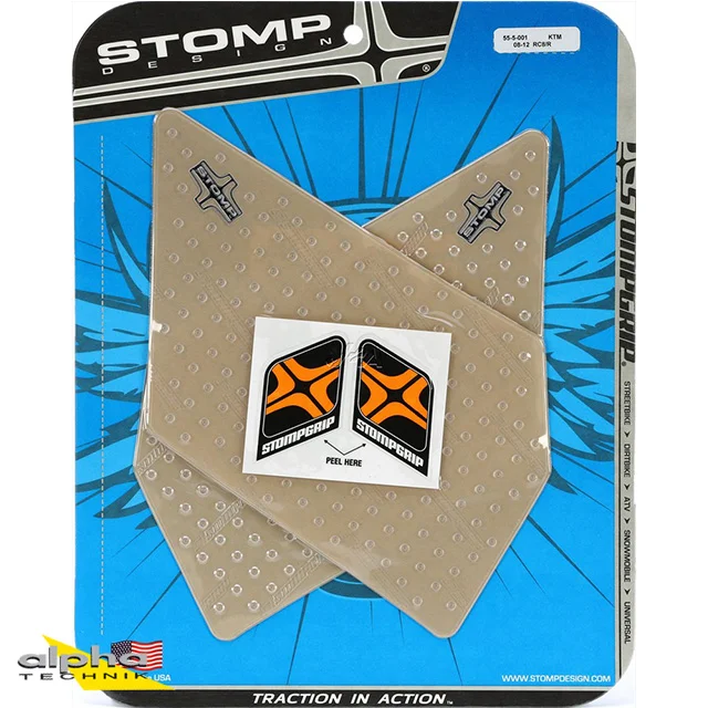 Stompgrip klar, Volcano, für KTM 1190 RC8 R, 2008-2015, RC 125, 200, 250, 390, 2014-2019 ab Bj. 2008 - 2015