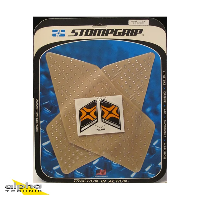 Stompgrip klar, Volcano, für KTM 690 Duke, 2012-2018, 690 Duke R, 2013-2017 ab Bj. 2012 - 2015
