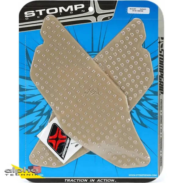 Stompgrip klar, Volcano, für Ducati 749 (R, S), 999 (R, S), 2003-2006 ab Bj. 2003 - 2006