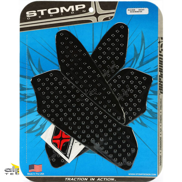 Stompgrip schwarz, Volcano, für div. Ducati Monster Modelle (siehe Verwendungsliste) ab Bj. 2006 - 2008