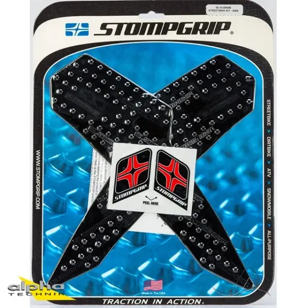 Stompgrip schwarz, Volcano, für Ducati Hypermotard 821 SP, 2013-2015, Hypermotard 939 (SP), 2016-2018, Hyperstrada 821, 2013-2015, Hyperstrada 939, 2016 ab Bj. 2013 - 2015