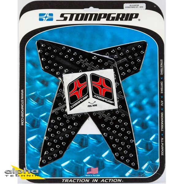 Stompgrip schwarz, Volcano, für Ducati Multistrada 1200 (2), 2010-2014 ab Bj. 2010 - 2014