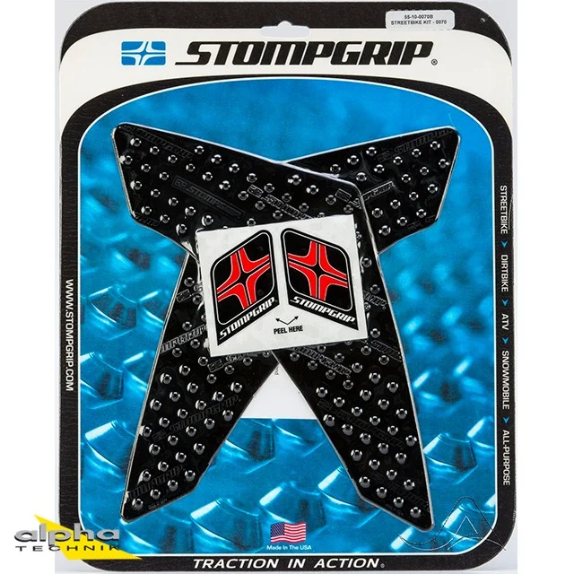 Stompgrip schwarz, Volcano, für Ducati Multistrada 1200 (2), 2010-2014 ab Bj. 2010 - 2014
