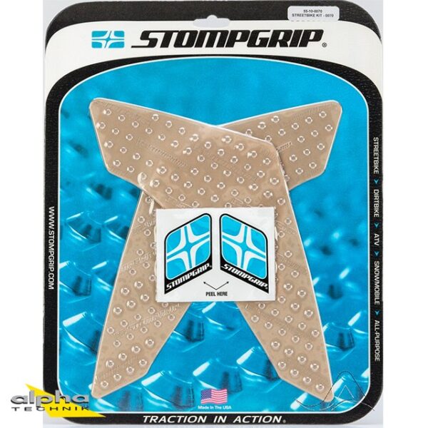 Stompgrip klar, Volcano, für Ducati Multistrada 1200 (2), 2010-2014 ab Bj. 2010 - 2014