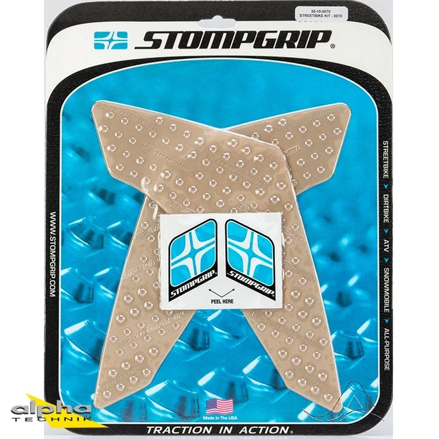Stompgrip klar, Volcano, für Ducati Multistrada 1200 (2), 2010-2014 ab Bj. 2010 - 2014
