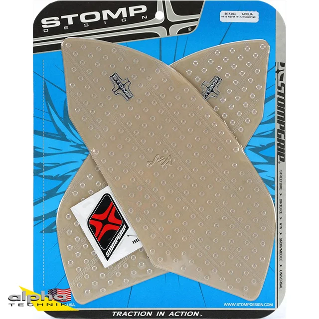 Stompgrip klar, Volcano, für Aprilia RSV4 und Tuono V4 (siehe Verwendungsliste) ab Bj. 2011 - 2015