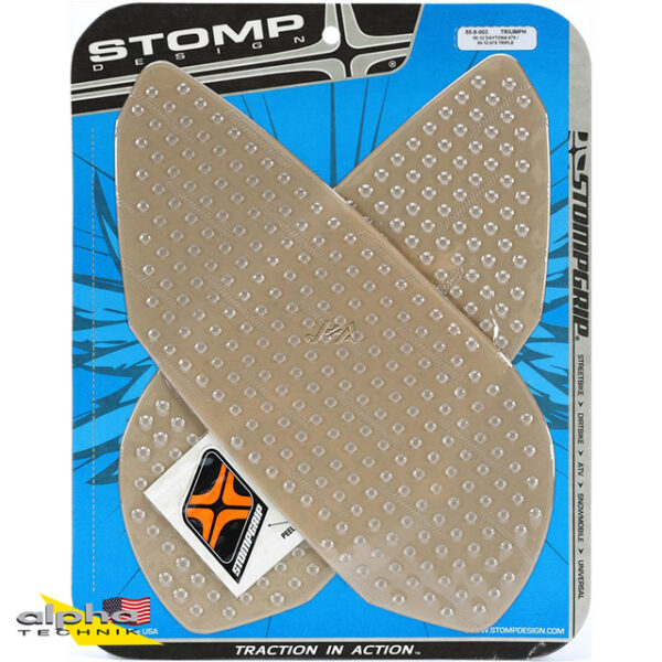 Stompgrip klar, Volcano, für Triumph, Daytona 675 (R), Street Triple ab Bj. 2006 - 2012